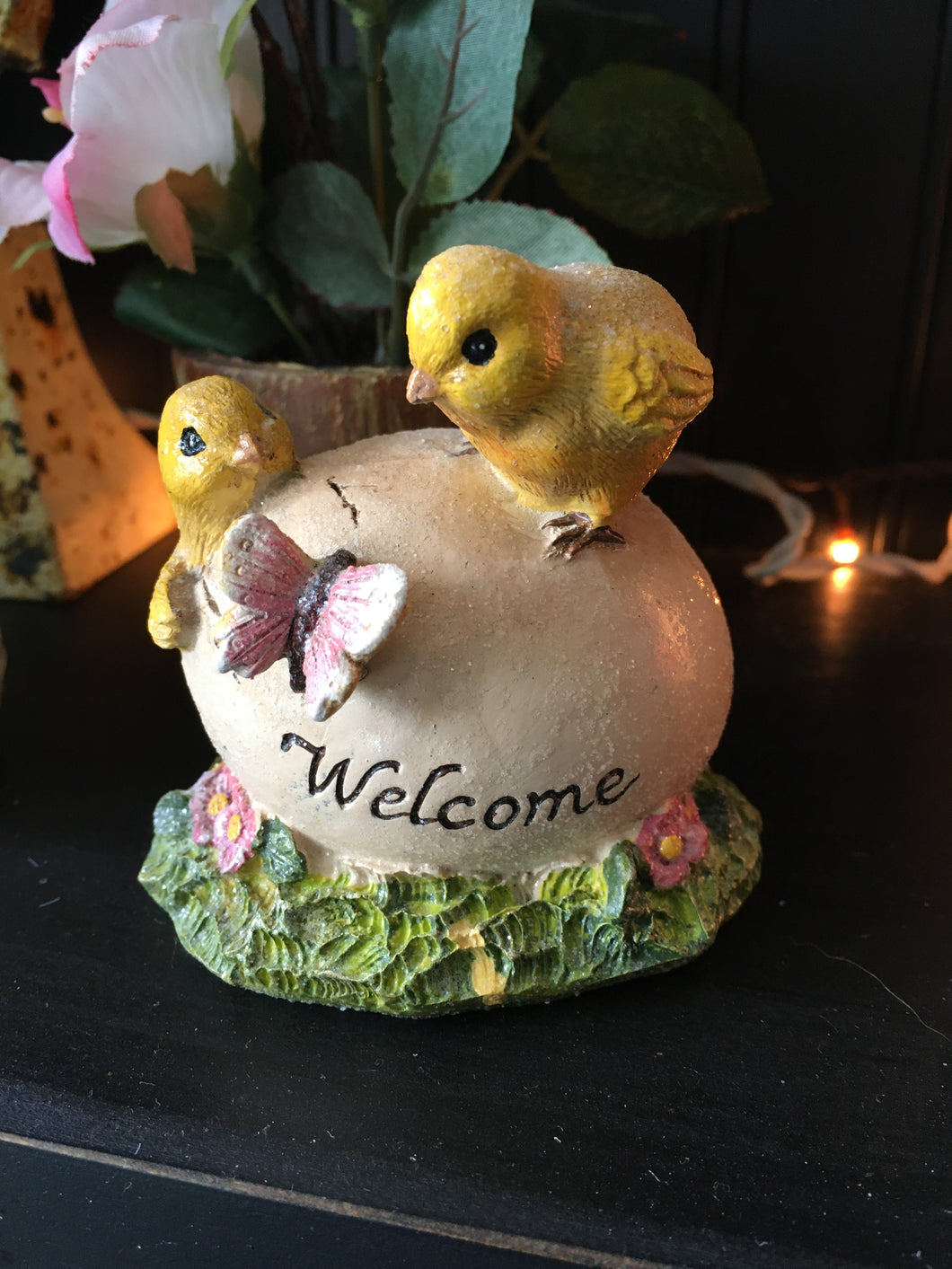 Welcome Chicks with Egg