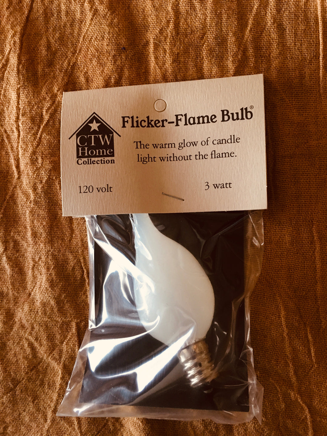 Flicker Silicone-dipped Candle Bulb